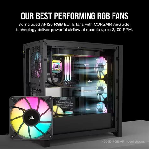 Corsair 5000D RGB AIRFLOW Tempered Glass Mid Tower ATX Case Black