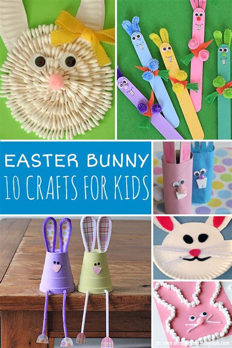 10 Easter Bunny Crafts For Kids To Make Just Bright Ideas