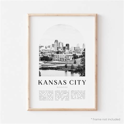 Kansas City Art Print Kansas City Poster Kansas City Photo Kansas