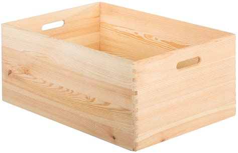 Caisse En Bois De Rangement X X Cm