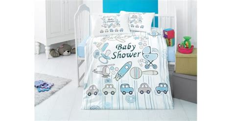 Бутиков комплект чаршафи за бебе Baby Shower