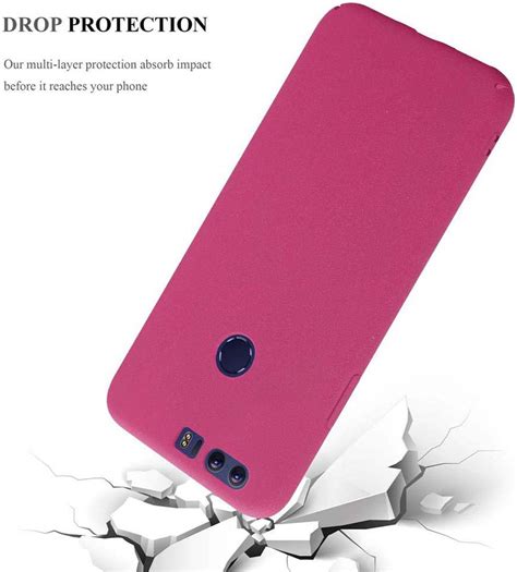 Cadorabo Hoesje Voor Honor Premium In Frosty Roze Hard Case