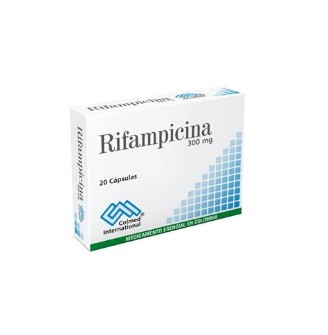 Rifampicina Colmed International 300 Mg 20 Tabletas