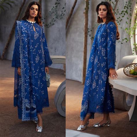 Suffuse Luxury Lawn Article Blue Su 02 Latest Trends