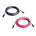 Amazon WindyNation 8 AWG 8 Gauge Pair 70 Feet Black 70 Feet Red