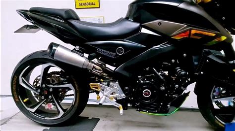 Pulsar Ns 200 Modificada Youtube