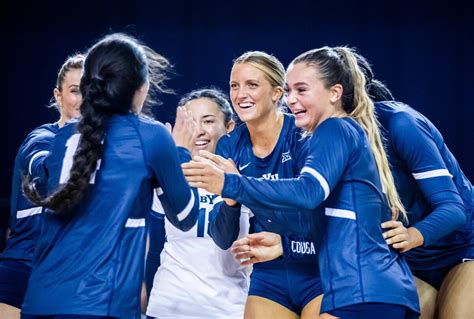 BYU Roundup Cougar Womens Volleyball Announces 2024 Big 12 Schedule