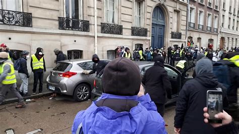 Antifa L Action Manifestation Gilet Jaune Paris Youtube