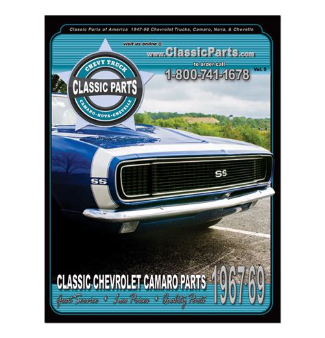 67-69 Camaro Parts Catalog-Classic Chevy Truck Parts