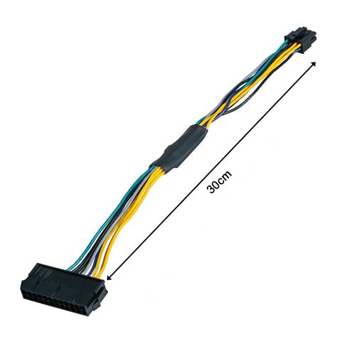 24 Pin To 8 Pin Atx Psu Power Adapter Cable Compat Grandado