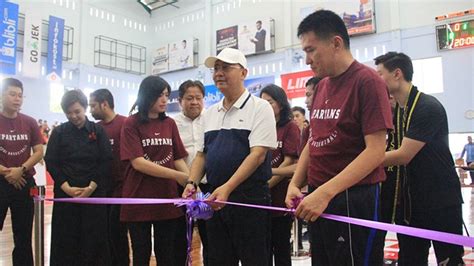 Wali Kota Medan Resmikan GOR Universitas Prima Indonesia Tribun Medan