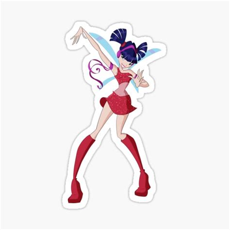 Winx Club Musa Sticker For Sale By Falchi Redbubble