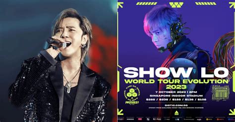 Show Lo World Tour Evolution 2023 – Singapore 』 📆 7 October 2023 | ⏰ ...