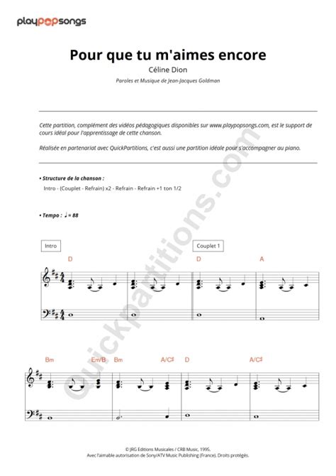 Digital Sheet Music At Quickpartitions