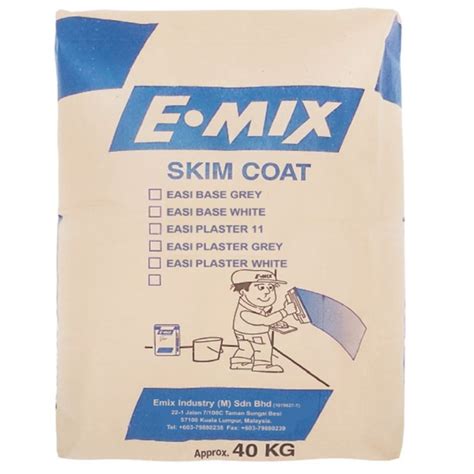 Emix Easi Base Kg Repacked Premixed Cement Based Plaster For Wall