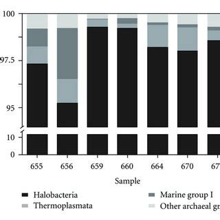 Relative Sequence Abundances Of Different Archaeal Phyla And Classes