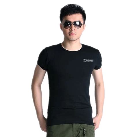 Short T Shirts Man Summer Slim O Neck Mens T Shirts Cotton Short