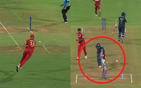 Watch Rishi Dhawan S Brilliant Direct Hit To Dismiss Shubman Gill