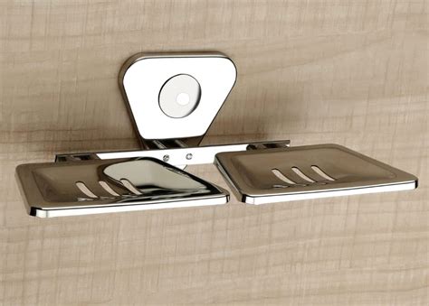 Super Products High Grade Stainless Steel Bathroom Soap Holder With