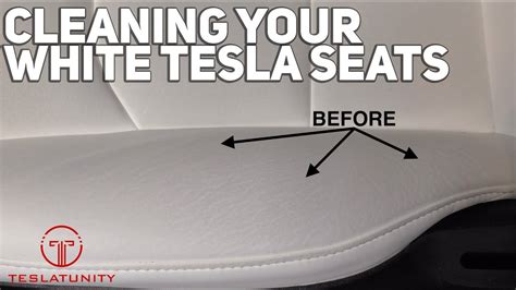 Cleaning Your White Tesla Seats Youtube