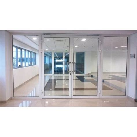 Aluminum Glass Hinged Door At Rs Square Feet