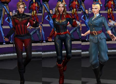 My Captain Marvel skins on Marvel Ultimate Alliance : r/Captain_Marvel