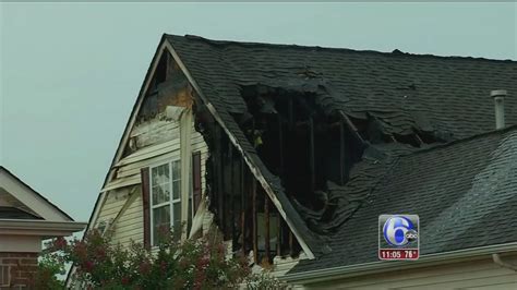 Lightning Blamed After Fire Damages 2 Homes In Middletown Del 6abc