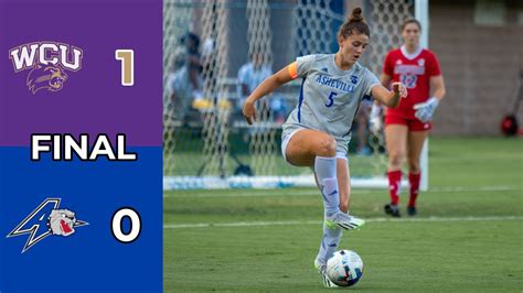 Highlights Womens Soccer Unc Asheville Vs Western Carolina Youtube