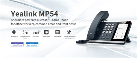 Buy Yealink Mp54 Teams Cost Effective Ip Phone For Teams Online At