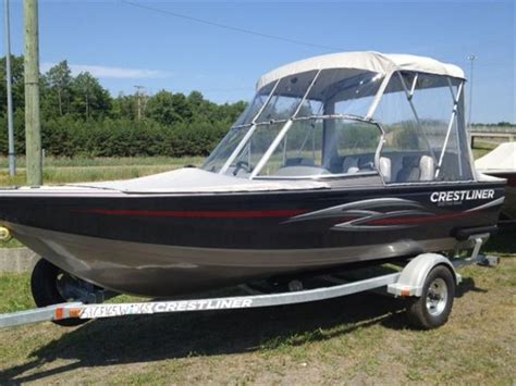 2012 Crestliner Inc Fish Hawk 1650 Wt 100 SoudÉe Honda 60 Hp 23995