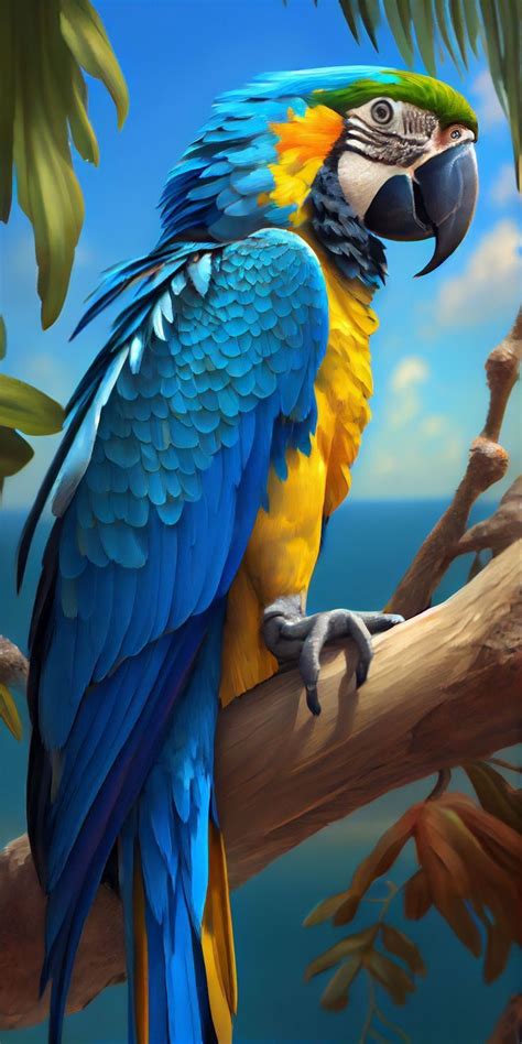 Bird Anime Bird Supplies Beautiful Wallpapers Parrots Art Bird