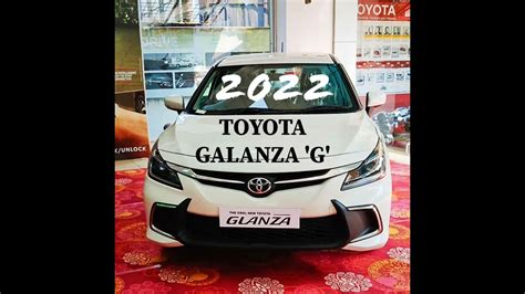 2022 Toyota Glanza G 2top Model Mt Petrol Manual Money Value