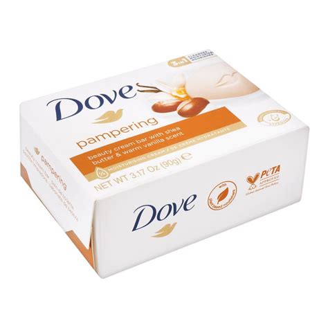 Buy Dove Pampering Beauty Cream Bar With Shea Butter Warm Vanilla