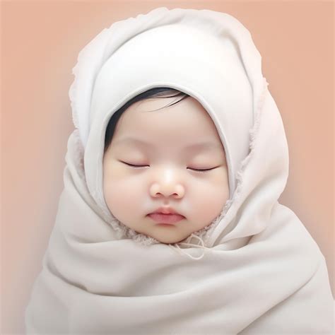 Premium Photo Newborn Baby Girl Sleeping Photo Session High Quality