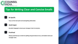 Email Etiquette For Corporates Employees Pptx