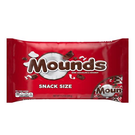 Dark Chocolate Coconut Mounds Candy Bars Classic Hershey S Products