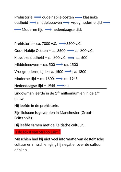 Geschiedenis De Jaar Prehistorie Oude Nabije Oosten Klassieke