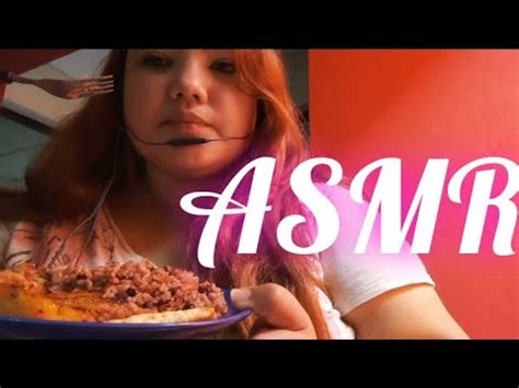 ASMR COMIENDO Y HABLANDO DE MIS PESADILLAS YouTube