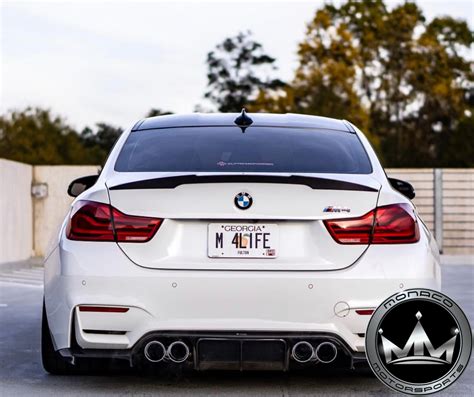 BMW M4 F82 Carbon Fiber Trunk Spoiler, 51% OFF | wiener.me