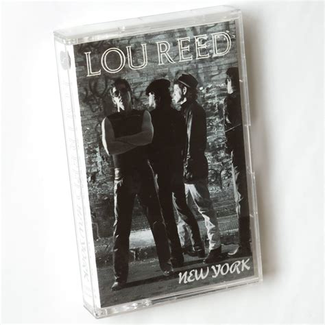 【やや傷や汚れあり】《良音！ドルビーhx Prous版カセットテープ》lou Reed New York ルー リードvelvet