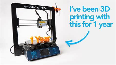 Anycubic I3 Mega Review 1 Full Year Of Printing Youtube