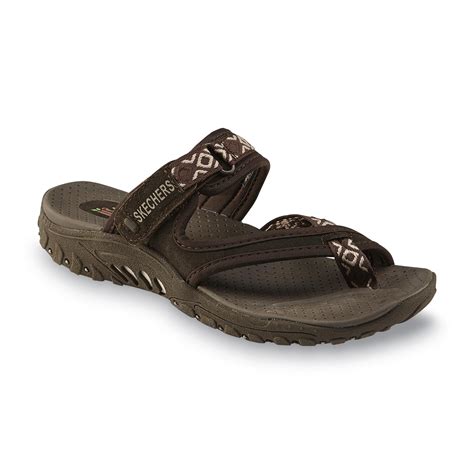 Skechers Womens Reggae Trailway Brown Sport Sandal