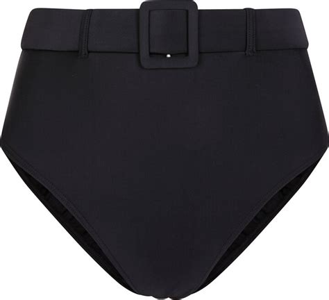 All Peace Soweto High Waist Elegant Bikini Bottom Black ShopStyle