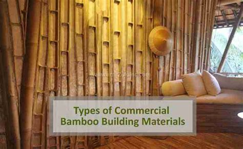 Most Popular Types of Commercial Bamboo Building Materials - amaZulu