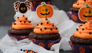 Receta Cupcakes De Chocolate Y Naranja Para Halloween Gourmet