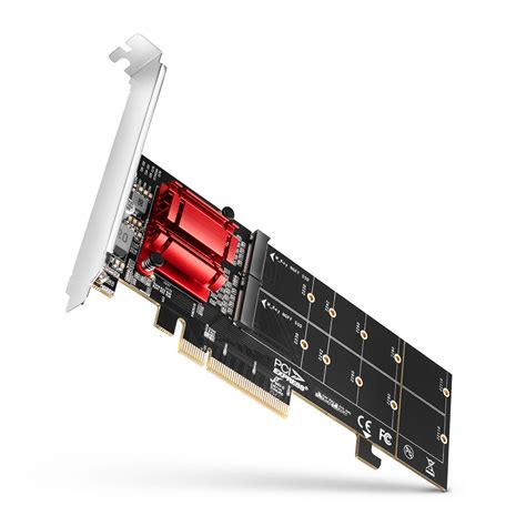 PCEM2 ND PCIe 2x NVMe M 2 Controller Axagon