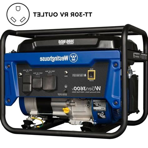 Westinghouse Portable Generator 120-Volt 99 lbs. 212 cc