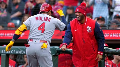 Cardinals To Honor Future Hall Of Famers Molina And Pujols Sunday