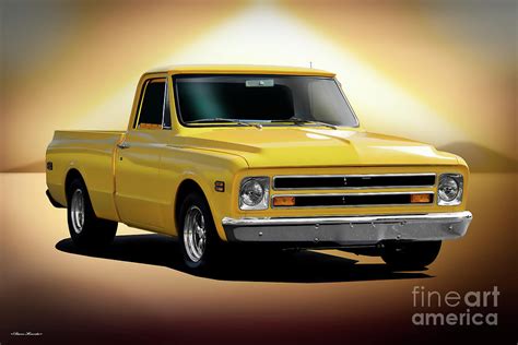 1968 Chevrolet C10 Fleetside Pickup Photograph By Dave Koontz Fine