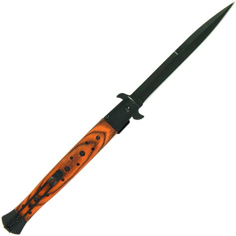 Golan Monster Big Boy Stiletto Knife Pakkawood Handle Knifewarehouse